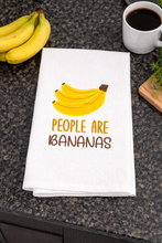 Load image into Gallery viewer, People Are Bananas applique machine embroidery design (4 sizes included) DIGITAL DOWNLOAD