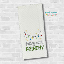 Load image into Gallery viewer, Feeling Extra Grinchy embroidery design (4 sizes included) DIGITAL DOWNLOAD