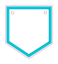Load image into Gallery viewer, Flag Applique Bunting version 2 machine embroidery design DIGITAL DOWNLOAD