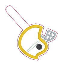 Load image into Gallery viewer, Football quarter keeper machine embroidery file DIGITAL DOWNLOAD