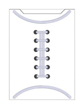 Load image into Gallery viewer, Football reader sleeve (3 sizes included) machine embroidery design DIGITAL DOWNLOAD