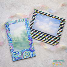 Load image into Gallery viewer, Blank Frames (2 versions included) machine embroidery design DIGITAL DOWNLOAD