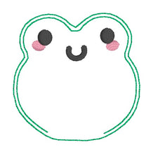 Load image into Gallery viewer, Frog desk pet machine embroidery design DIGITAL DOWNLOAD