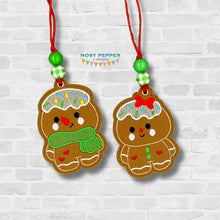 Load image into Gallery viewer, Fruitcake Cookies ornament Oct &#39;24 Mystery Bundle (set of 2 designs) machine embroidery design DIGITAL DOWNLOAD