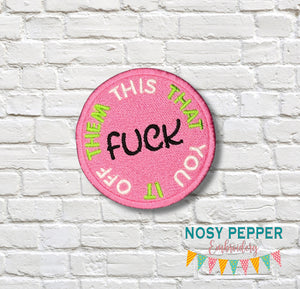 F it all patch 2025 Mystery Patch Bundle (2 sizes included) machine embroidery design DIGITAL DOWNLOAD