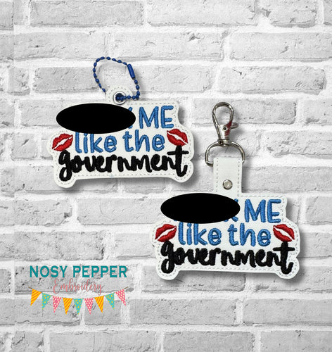 F@ck Me snap tab and eyelet fob (single and multi files included) machine embroidery file DIGITAL DOWNLOAD