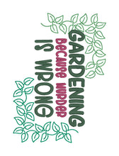 Load image into Gallery viewer, Gardening Embroidery Design – Plant Lover Theme – 4 Sizes Included – Digital Download