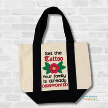 Load image into Gallery viewer, Get The Tattoo machine embroidery design (4 sizes included) DIGITAL DOWNLOAD