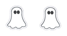 Load image into Gallery viewer, Ghost hoodie charms machine embroidery design DIGITAL DOWNLOAD