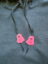 Load image into Gallery viewer, Ghost hoodie charms machine embroidery design DIGITAL DOWNLOAD