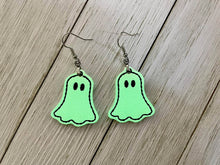 Load image into Gallery viewer, Ghost ITH earrings --2026 Spooky Bundle-- machine embroidery design DIGITAL DOWNLOAD