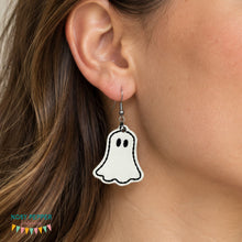 Load image into Gallery viewer, Ghost ITH earrings --2026 Spooky Bundle-- machine embroidery design DIGITAL DOWNLOAD