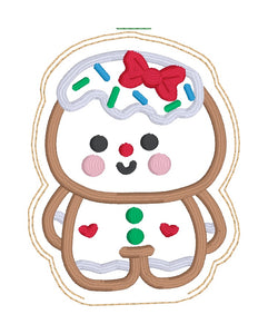Cookie Boy & Girl mini stuffies machine embroidery designs DIGITAL DOWNLOAD