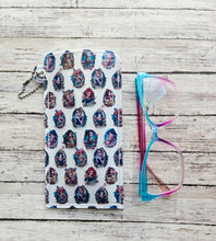 Load image into Gallery viewer, Glasses case  (2 sizes included) machine embroidery design--MARCH 26 MB-- DIGITAL DOWNLOAD