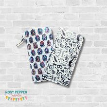 Load image into Gallery viewer, Glasses case  (2 sizes included) machine embroidery design--MARCH 26 MB-- DIGITAL DOWNLOAD