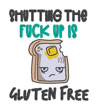 Load image into Gallery viewer, Gluten Free machine embroidery design FEB 24 Mature Mystery Bundle (5 sizes included) DIGITAL DOWNLOAD