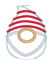 Load image into Gallery viewer, Gnome stuffie (6 sizes included) machine embroidery design DIGITAL DOWNLOAD