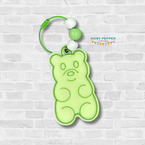 Gummy Bear puff June '25 Mystery Bundle ornament/bag tag/bookmark machine embroidery design DIGITAL DOWNLOAD