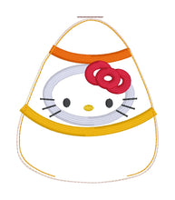 Load image into Gallery viewer, HK Candycorn mini stuffie machine embroidery design DIGITAL DOWNLOAD