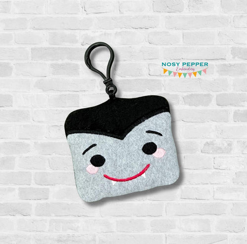Vampire mini stuffie machine embroidery design DIGITAL DOWNLOAD
