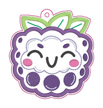 Load image into Gallery viewer, Happy Berry applique bookmark/ornament/bag tag machine JUNE 2024 MYSTERY BUNDLE embroidery design DIGITAL DOWNLOAD