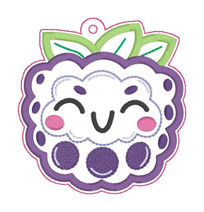 Happy Berry applique bookmark/ornament/bag tag machine JUNE 2024 MYSTERY BUNDLE embroidery design DIGITAL DOWNLOAD