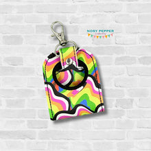 Load image into Gallery viewer, Hat/Ear holder (2 sizes included) machine embroidery design DIGITAL DOWNLOAD