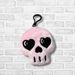 Heart Skull mini stuffie machine embroidery design DIGITAL DOWNLOAD