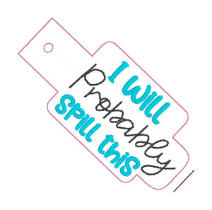 I Will Spill Bottle Band May 2024 Mystery Bundle machine embroidery design DIGITAL DOWNLOAD