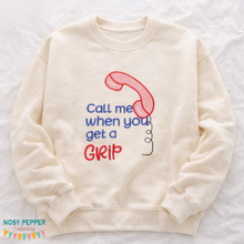Load image into Gallery viewer, Call Me When sketchy machine embroidery design (4 sizes included) —FEB 26 MB—DIGITAL DOWNLOAD
