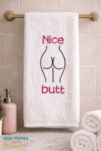 Load image into Gallery viewer, Nice Butt machine embroidery design (5 sizes included) DIGITAL DOWNLOAD