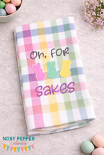 Load image into Gallery viewer, Peeps Sake machine embroidery design (5 sizes included) DIGITAL DOWNLOAD
