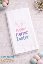 Load image into Gallery viewer, Happy Fluffin Easter machine embroidery design (4 sizes included) DIGITAL DOWNLOAD
