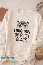 Load image into Gallery viewer, Little Ray Of Pitch Black machine embroidery design (4 sizes included) —AUG 25 MB-DIGITAL DOWNLOAD