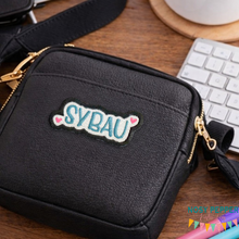 Load image into Gallery viewer, SYBAU patch (2 sizes included) —DEC 25 MB—machine embroidery design DIGITAL DOWNLOAD