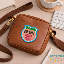 Load image into Gallery viewer, Big Butt patch (2 sizes included) —JAN 26 MB—machine embroidery design DIGITAL DOWNLOAD