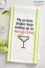 Load image into Gallery viewer, Margaritas applique machine embroidery design 4 sizes included DIGITAL DOWNLOAD