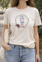 Load image into Gallery viewer, Stop yes to shit you hate (5 sizes included) machine embroidery design DIGITAL DOWNLOAD