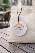 Load image into Gallery viewer, Stay Petty bag tag/ornament/bookmark —FEB 26 MB—machine embroidery design DIGITAL DOWNLOAD