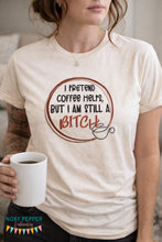Load image into Gallery viewer, Coffee Helps sketchy machine embroidery design Fall 25 Mature Mystery Bundle (5 sizes included) DIGITAL DOWNLOAD