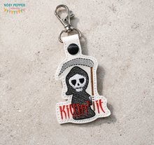 Load image into Gallery viewer, Reaper-Killing it Snaptab (single and multi file included) machine embroidery design DIGITAL DOWNLOAD
