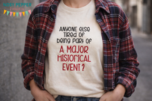 Load image into Gallery viewer, Major Historical Event machine embroidery design (4 sizes included) DIGITAL DOWNLOAD