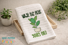 Load image into Gallery viewer, What The Ficus machine embroidery design (4 sizes included) DIGITAL DOWNLOAD