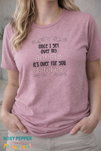 Load image into Gallery viewer, Once I Get Over My Anxiety machine embroidery design (4 sizes included) DIGITAL DOWNLOAD