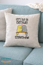 Load image into Gallery viewer, Let's Shit On Everything machine embroidery design (5 sizes included) DIGITAL DOWNLOAD