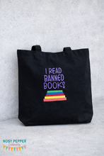 Load image into Gallery viewer, I Read Banned Books embroidery design (5 sizes included) DIGITAL DOWNLOAD