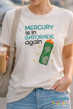 Load image into Gallery viewer, Mercury Is In applique machine embroidery design (4 sizes included) DIGITAL DOWNLOAD