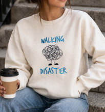 Load image into Gallery viewer, Walking Disaster machine embroidery design (5 sizes included) DIGITAL DOWNLOAD