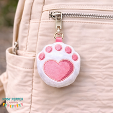 Load image into Gallery viewer, Paw mini stuffie machine embroidery design DIGITAL DOWNLOAD