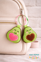 Load image into Gallery viewer, Avocado mini stuffie machine embroidery design machine embroidery design DIGITAL DOWNLOAD